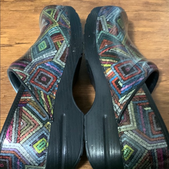 Dansko Colorful Patterned Clogs - Picture 4 of 5